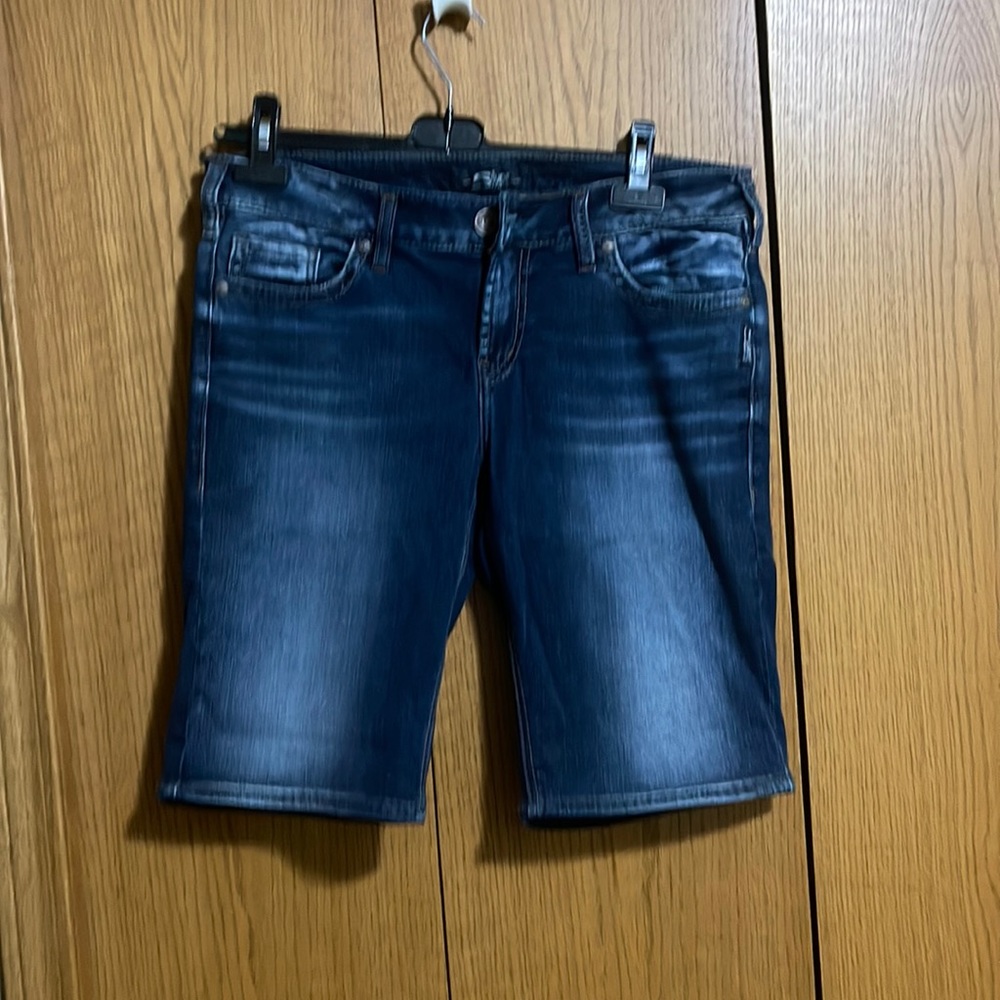 Silver Elyse Bermuda Short